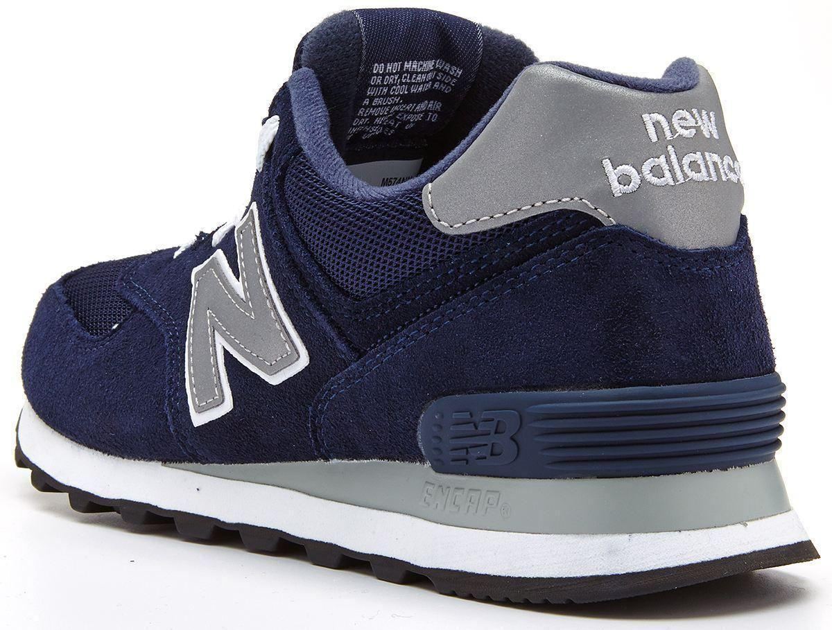 new balance 574 classic grey suede trainers